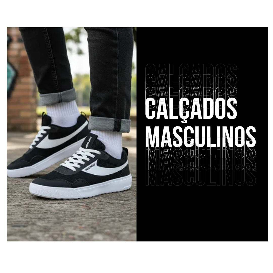 Calçados masculinos 