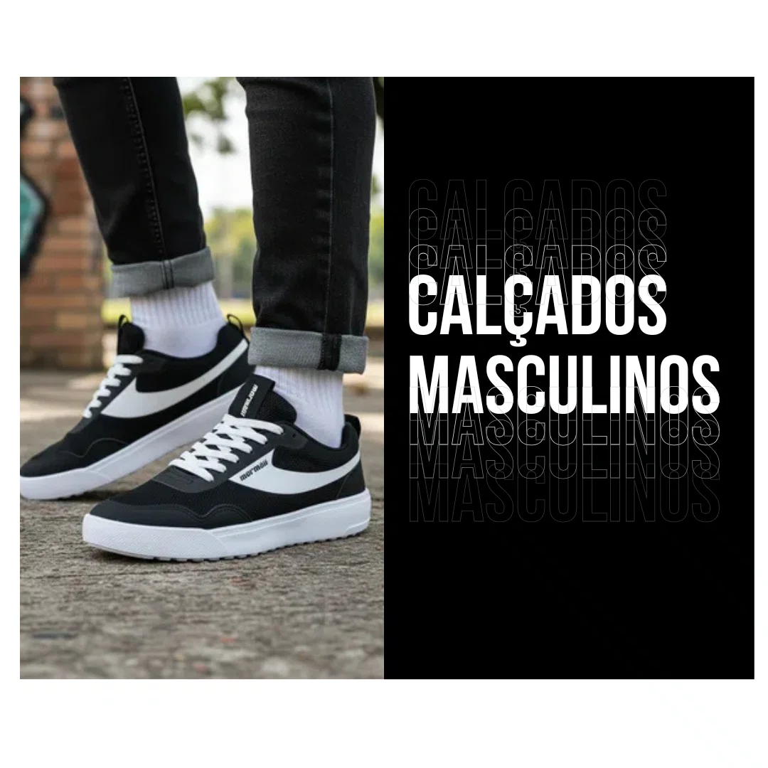 Calçados masculinos 