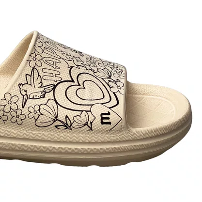 Birken Molekinha Infantil Feminina Creme Acompanha Canetinhas 