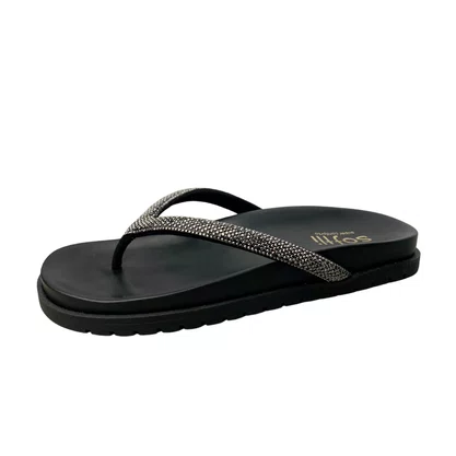 Birken Softli Feminina Preto Tira Cravejada