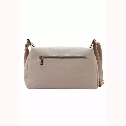 Bolsa Chenson Feminina Bege Fechamento Zíper 