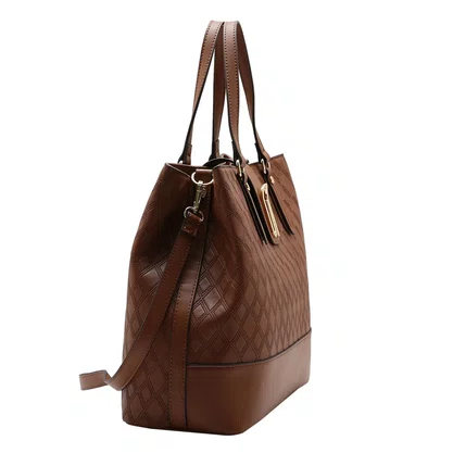 Bolsa Chenson Feminina Café Alça Mão 