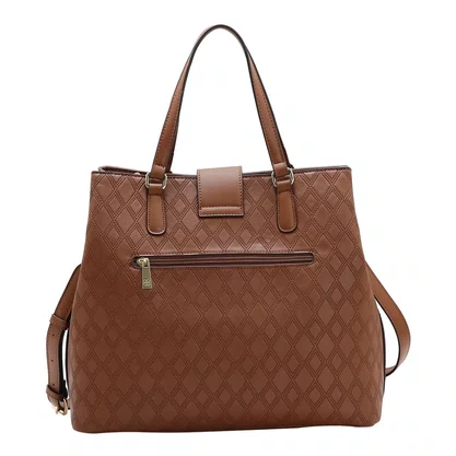 Bolsa Chenson Feminina Café Alça Mão 