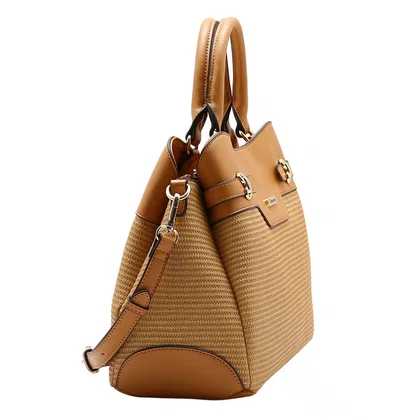 Bolsa Chenson Feminina Marrom Alça mão 