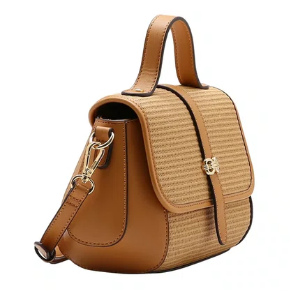 Bolsa Chenson Feminina Marrom Alça Mão 