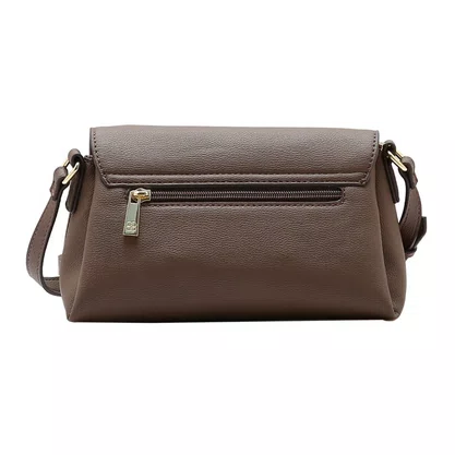 Bolsa Chenson Feminina Marrom Alça Transversal 