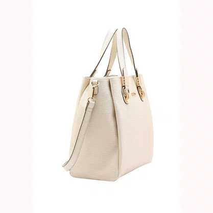 Bolsa Chenson Feminina Off White Ferragens Douradas 
