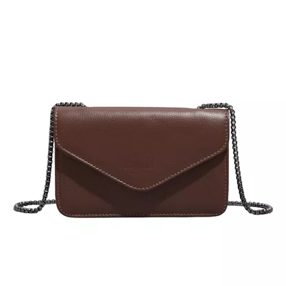 Bolsa Santa Lolla Dark Cocoa Alça Transversal