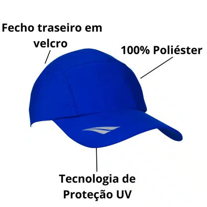 Boné Penalty Royal Fecho Velcro 