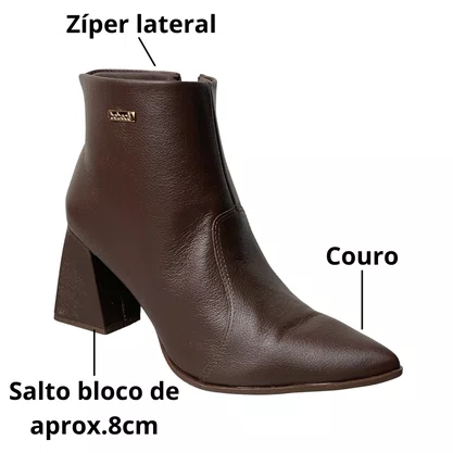 Bota Bebecê Feminina Expresso Couro 