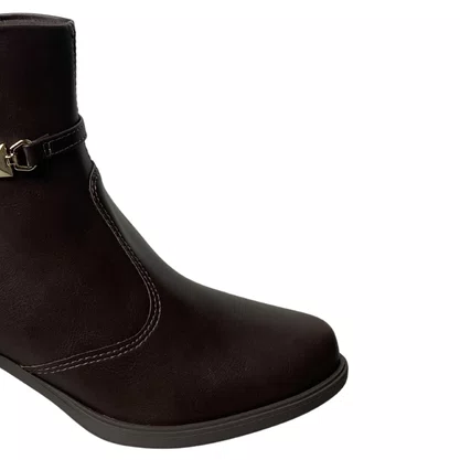 Bota Mississipi Feminina Café Cano Baixo 