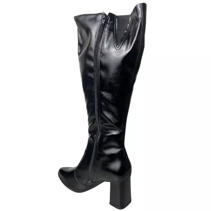 Bota Mississipi Feminina Preto Cano Alto 