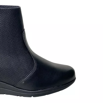 Bota Modare Feminina Preto Fecho Zíper 