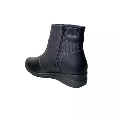 Bota Modare Feminina Preto Fecho Zíper 