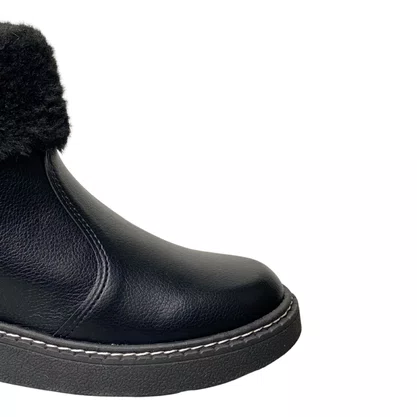 Bota Modare Feminina Preto Fecho Zíper