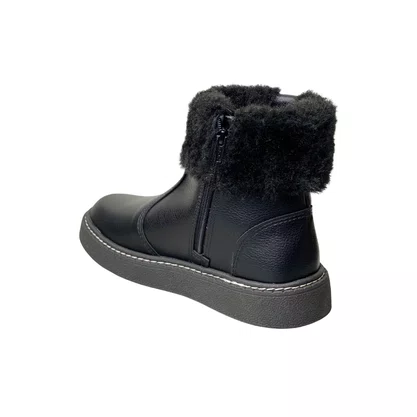 Bota Modare Feminina Preto Fecho Zíper