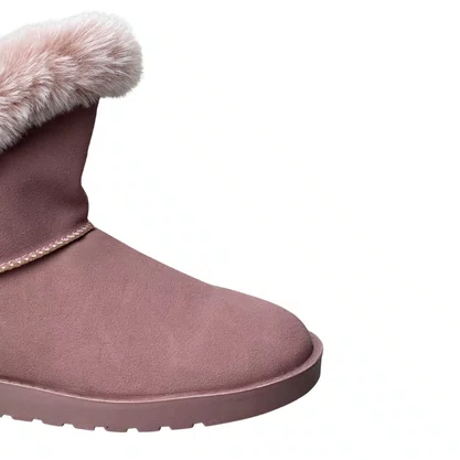 Bota Mooncity Feminina Pink Peluciada 
