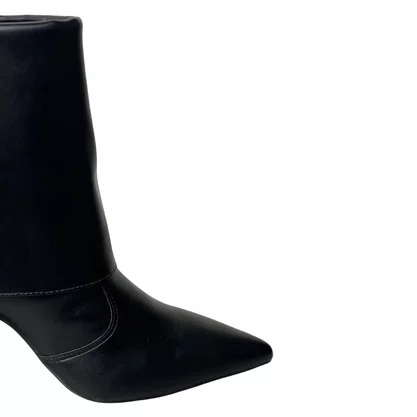 Bota Offline Feminina Preto Salto Bloco