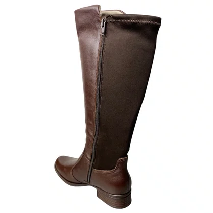 Bota Pegada Feminina Frontier Pinhão Couro