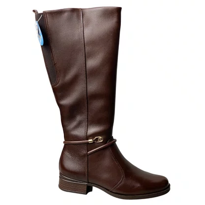 Bota Pegada Feminina Frontier Pinhão Couro 