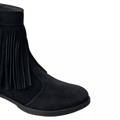 Bota Tchoco Feminina Preto Couro 