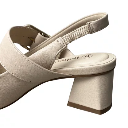 Chanel Bebecê Feminino Aveia Fivela Dourada 