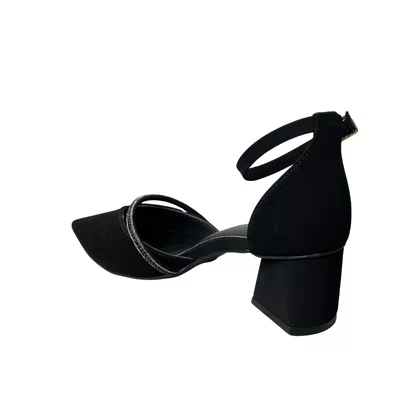 Chanel Bebecê Feminino Preto Tira Cravejada 
