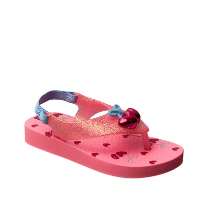 Chinelo Ipanema Infantil Feminino Rosa Cereja 