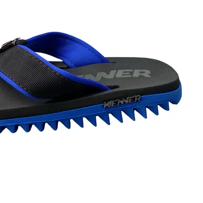 Chinelo Kenner Masculino Kivah Azul Cool