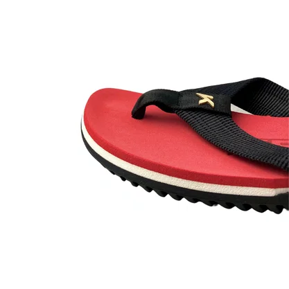 Chinelo Kenner Masculino Nk6 Vermelho Tomate