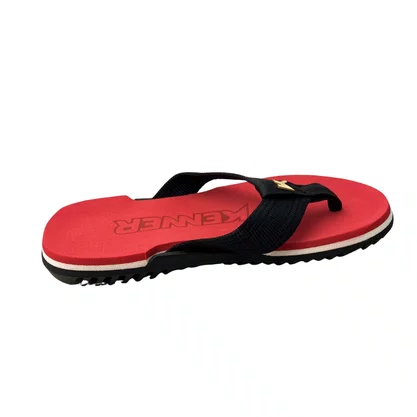 Chinelo Kenner Masculino Nk6 Vermelho Tomate