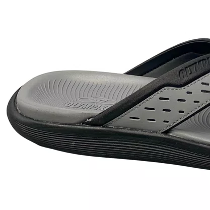 Chinelo Olympikus Masculino Cinza Escuro 