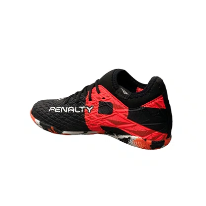 Chuteira Penalty Infantil Masculino Preto Futsal Rx Locker
