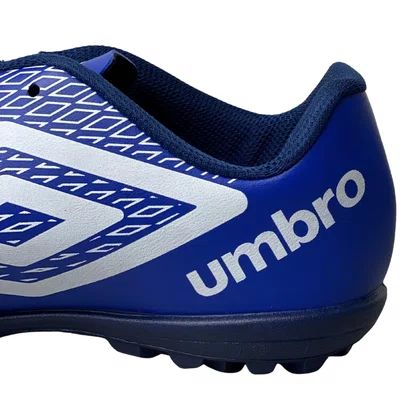 Chuteira Umbro Infantil Azul Futsal 