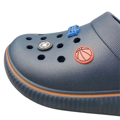 Crocs Molekinho Infantil Masculino Marinho Acompanha Acessórios 