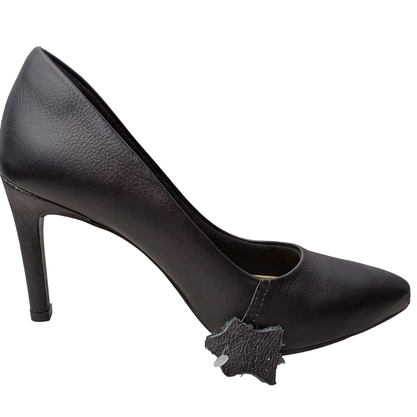 Scarpin Dakota Feminino Preto Couro 