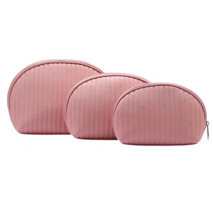 Kit Necessaire Chenson Feminino Rosa Fecho Zíper