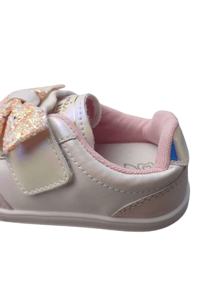 Tênis Mini Sua Cia Infantil Rosa Laço 
