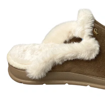 Pantufa Pegada Feminina Terra Peluciada 