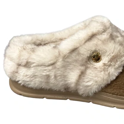 Pantufa Pegada Feminina Terra Peluciada 