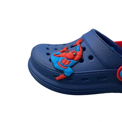 Crocs Grendene Infanti Azul Escuro Homem Aranha 