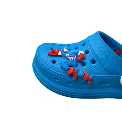 Crocs Grendene Infantil Azul Capitão America 