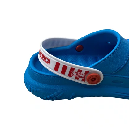 Crocs Grendene Infantil Azul Capitão America 
