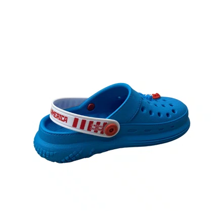 Crocs Grendene Infantil Azul Capitão America 