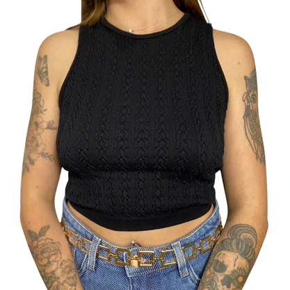 Regata Facinelli Feminina Preto 