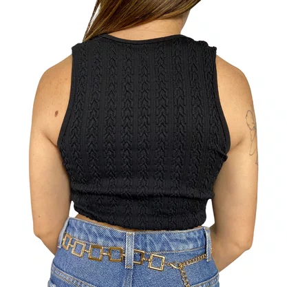 Regata Facinelli Feminina Preto 