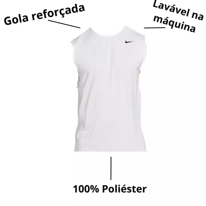 Regata Nike Masculina Branca 