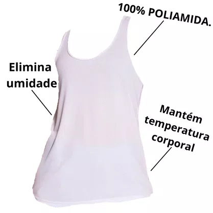 Regata Selene Feminina Branca 