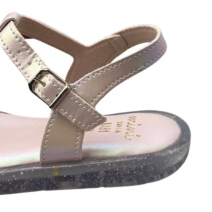 Sandália Mini Sua Cia Infantil Feminina Rosa Ballet Luzes Led
