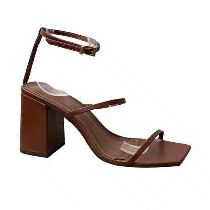 Sandália Santa Lolla Feminina Dark Cocoa Couro